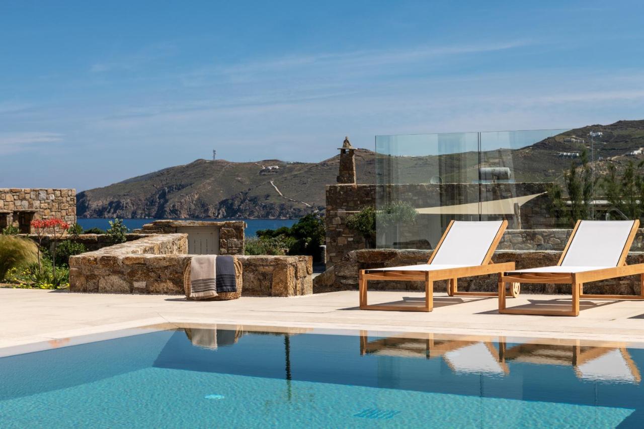 Mykonos Ag Villas In Ftelia Beach Exteriér fotografie