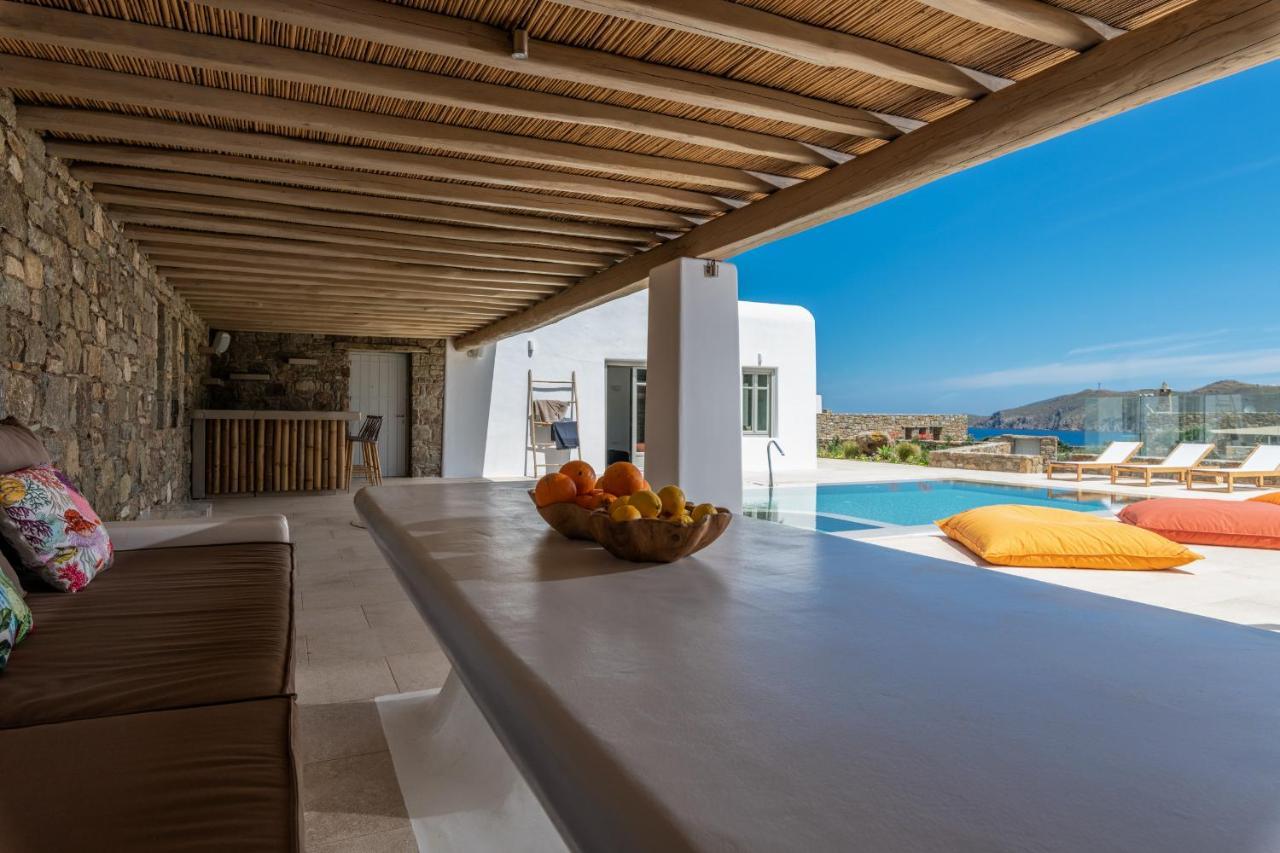 Mykonos Ag Villas In Ftelia Beach Exteriér fotografie