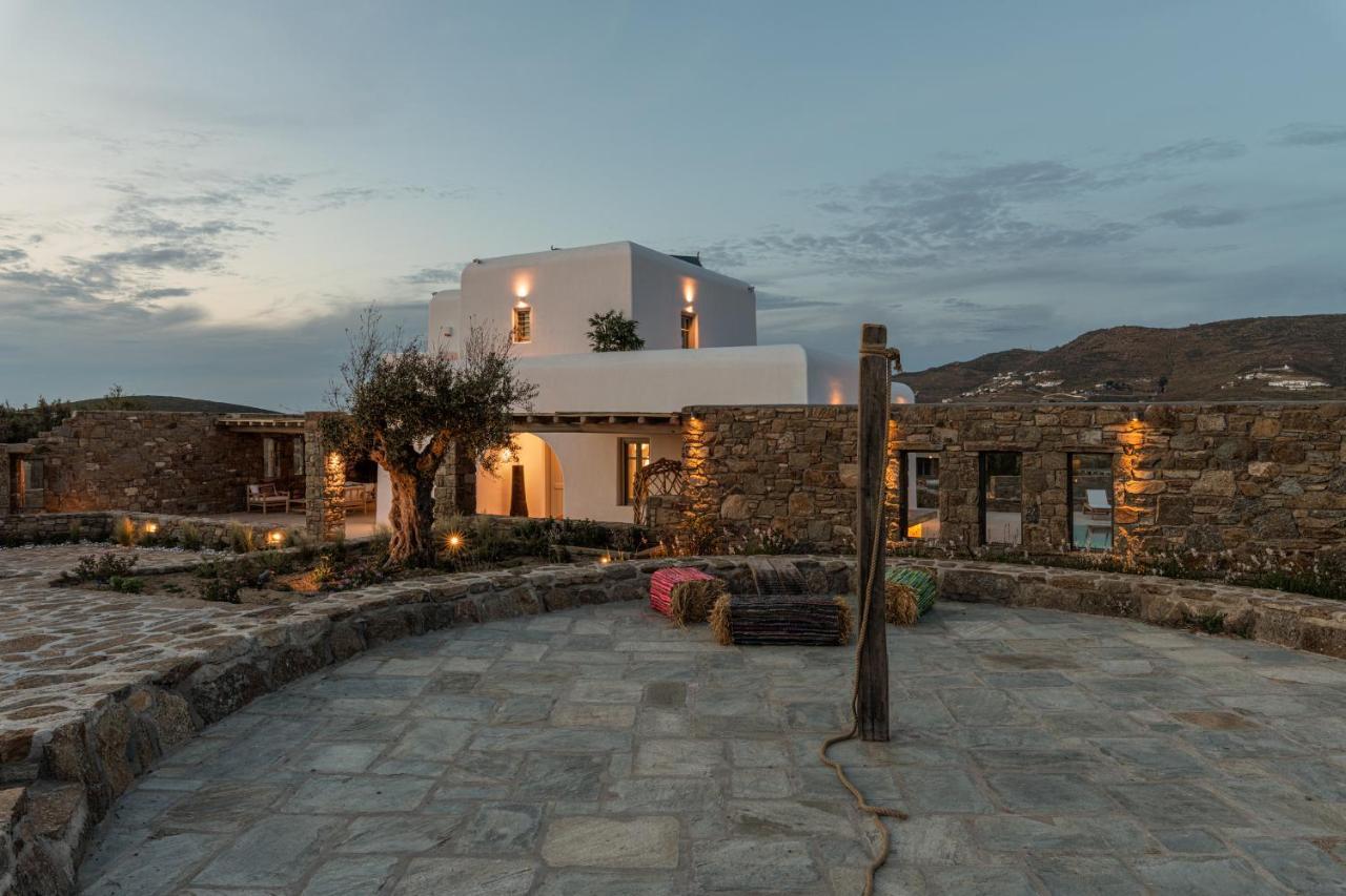 Mykonos Ag Villas In Ftelia Beach Exteriér fotografie