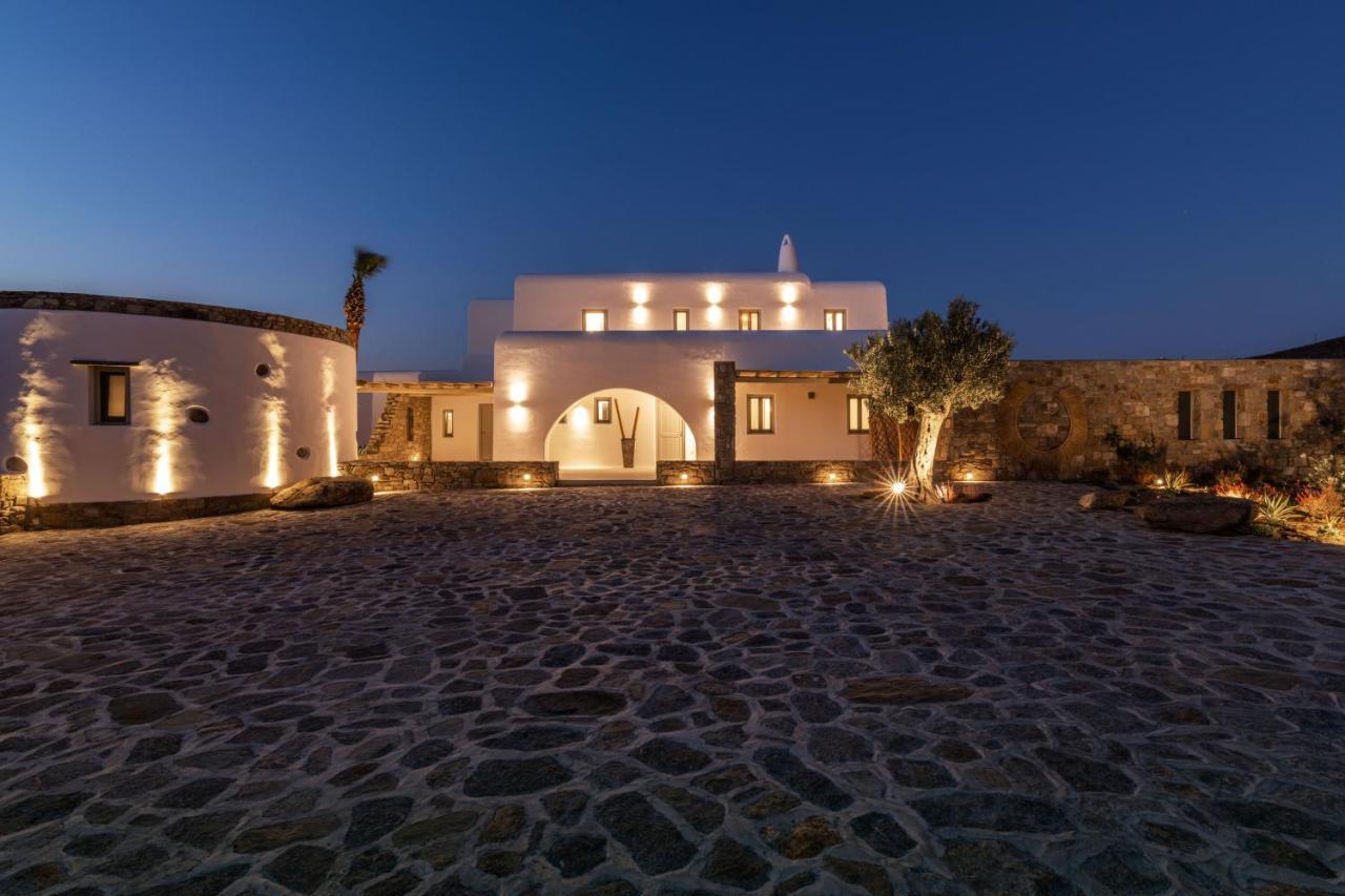 Mykonos Ag Villas In Ftelia Beach Exteriér fotografie
