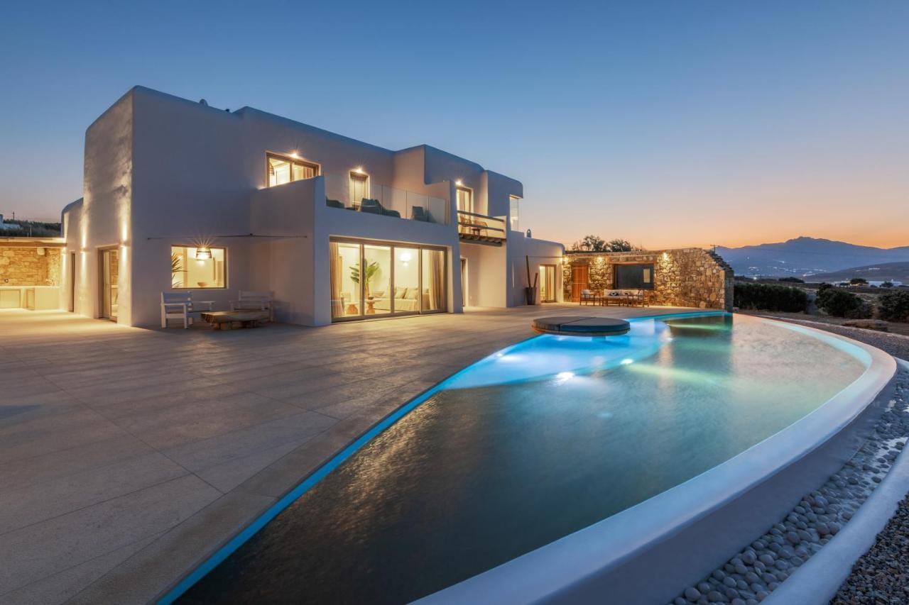 Mykonos Ag Villas In Ftelia Beach Exteriér fotografie