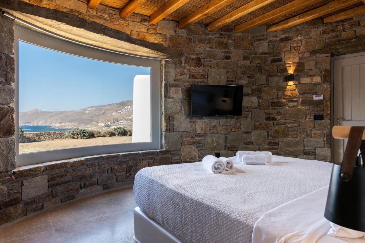 Mykonos Ag Villas In Ftelia Beach Exteriér fotografie