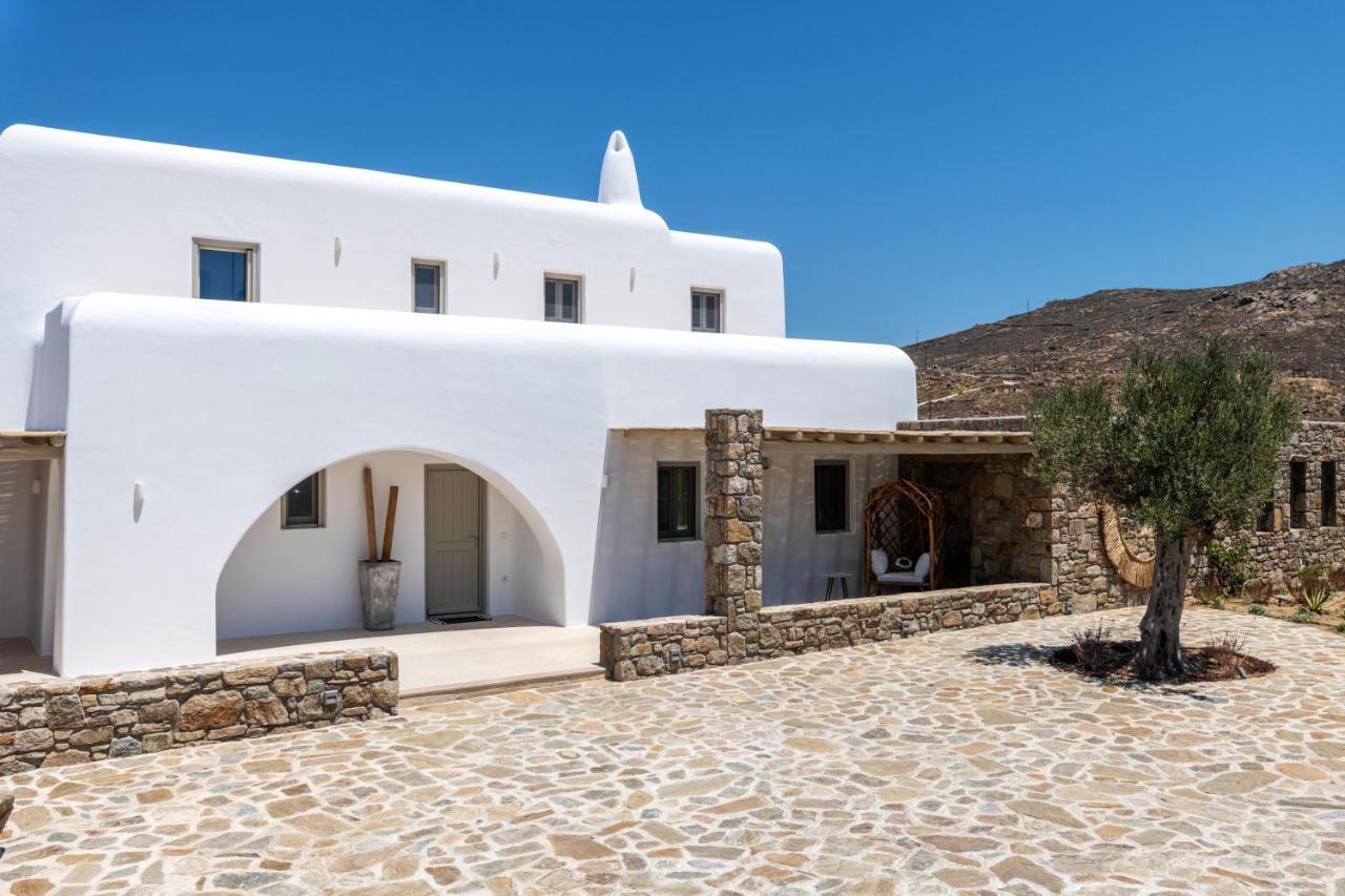 Mykonos Ag Villas In Ftelia Beach Exteriér fotografie