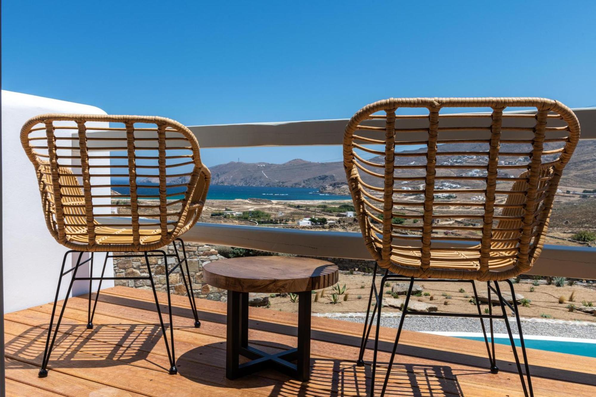 Mykonos Ag Villas In Ftelia Beach Exteriér fotografie