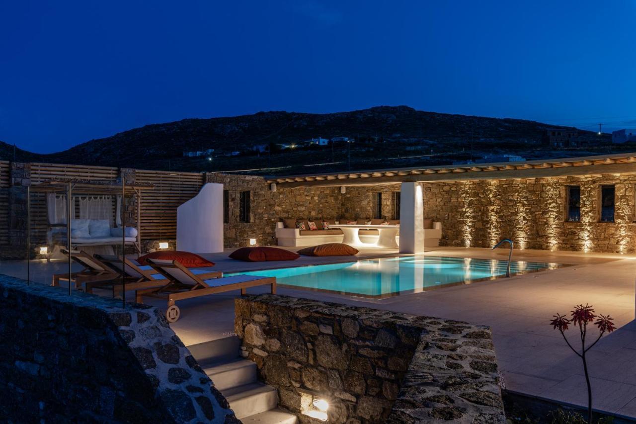 Mykonos Ag Villas In Ftelia Beach Exteriér fotografie