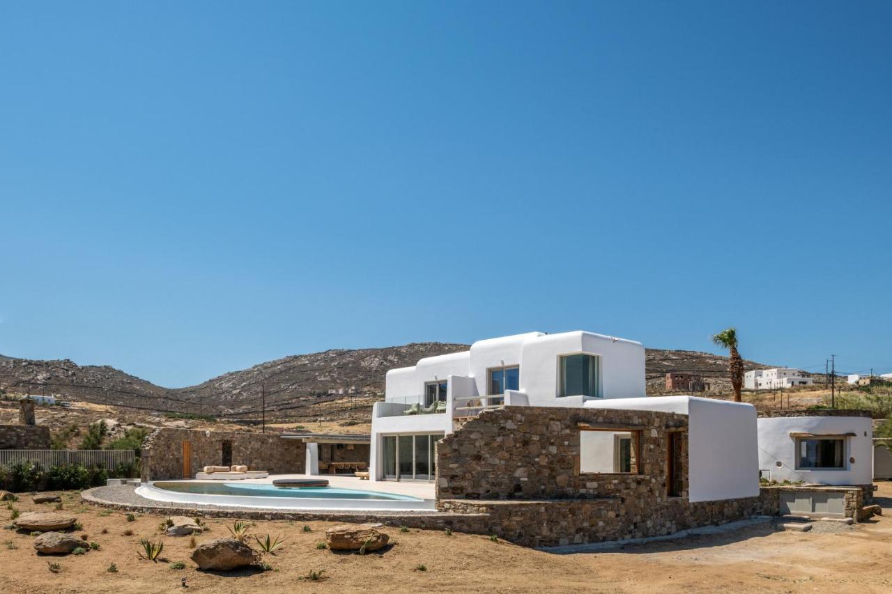 Mykonos Ag Villas In Ftelia Beach Exteriér fotografie