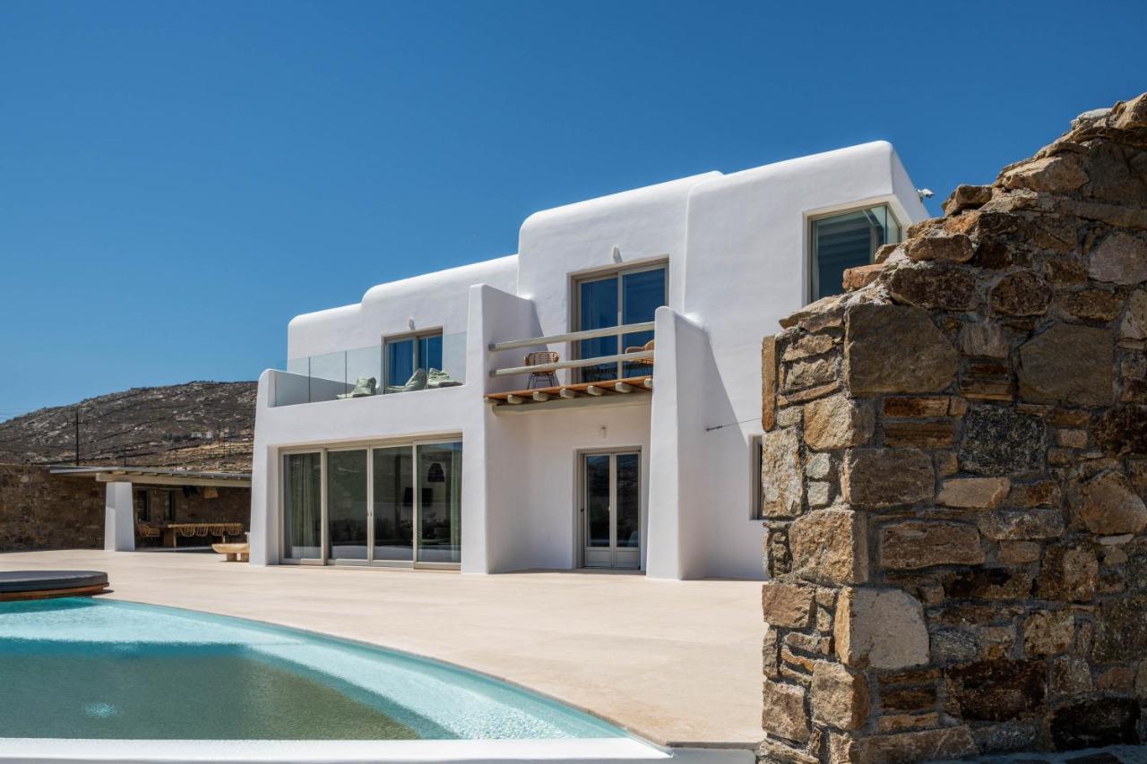 Mykonos Ag Villas In Ftelia Beach Exteriér fotografie